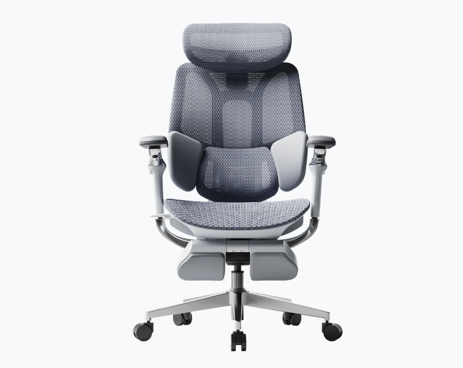 ERVO Pro Premium ergonominė kėdė, pilka spalva